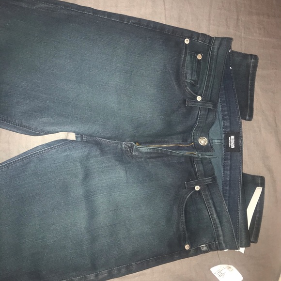 NWT Hudson India Green Coated Jeans - Picture 4 of 4